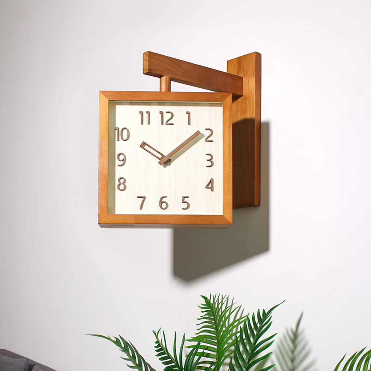 Corner Clock Wall